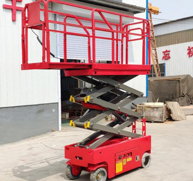噶尔移动剪叉式升降机